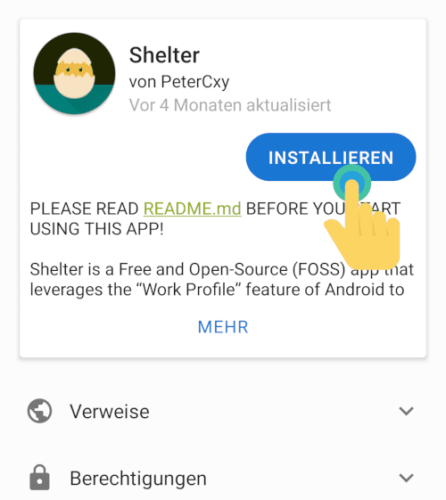 Shelter F-Droid